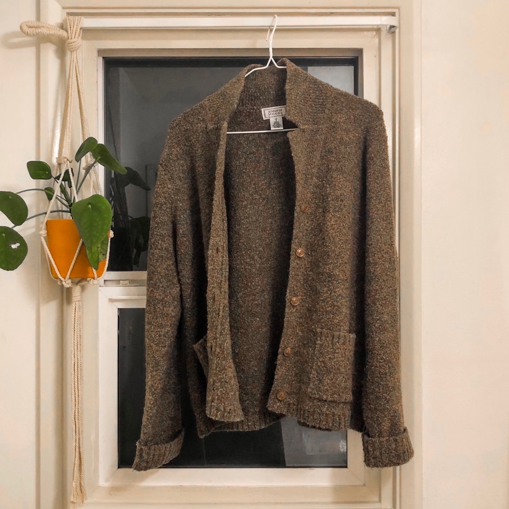 Neutral Brown Cardigan